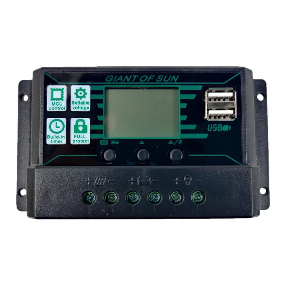 MPPT Solar Panel Regulator Charge Controller 12/24V (10A-100A)