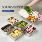 2X Stainless Steel Food Storage Containers Leak Proof Airtight Lunch Boxes