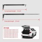 2X Rear Tailgate Hatch Struts Shock for Subaru Legacy/Outback (2010–2014)