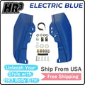 Mid Frame Deflectors for Harley Electra Glide, Street Glide, King (2009–2024) - Electric Blue