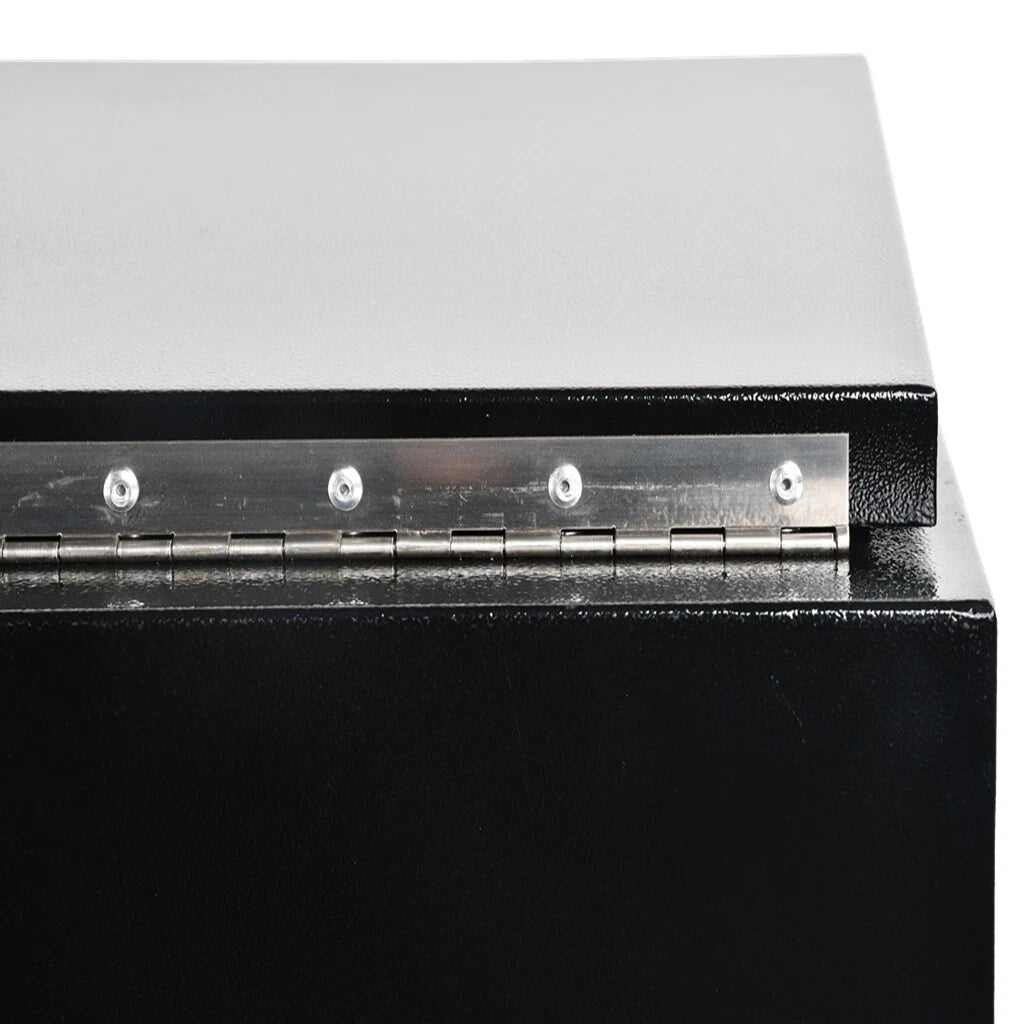 30" x 12" x 14" Black Steel Tool Box for Pickup Truck (Fits )