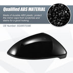 Right Mirror Cover Cap for Volkswagen Golf MK7, E-Golf (2013–2020) Gloss Black