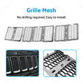 Front Grill Mesh Grille Insert Cover Kit for Jeep Grand Cherokee (2014–2016)
