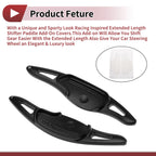 Aluminum Alloy Steering Wheel Shift Paddles for Hyundai Sonata (2024–2025)