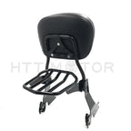 Sissy Bar Backrest Luggage Rack for Harley Davidson Sportster XL883 XL1200 (2004–2017)