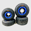 Set of 2 DWT G3 Black Beadlock Wheels & MX Sunf A031 Tires for Yamaha YFZ450 (2004–2023)