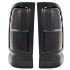 Smoke LED Tube Brake Tail Lights for Dodge Ram 1500 2500 3500 (1994–2001)