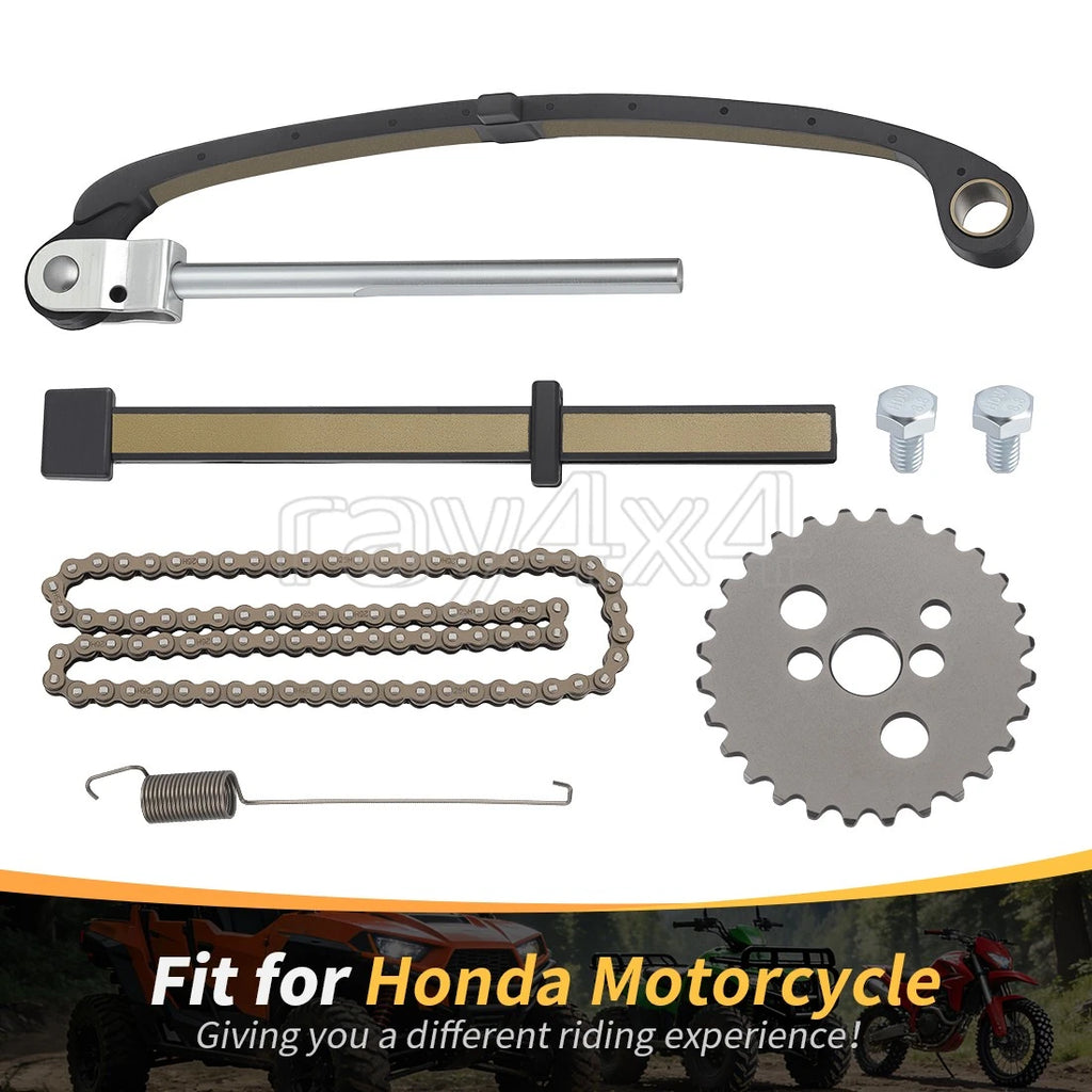 Cam Chain Tensioner Guides & Sprocket for Honda CRF80F XR80R (2000–2013)