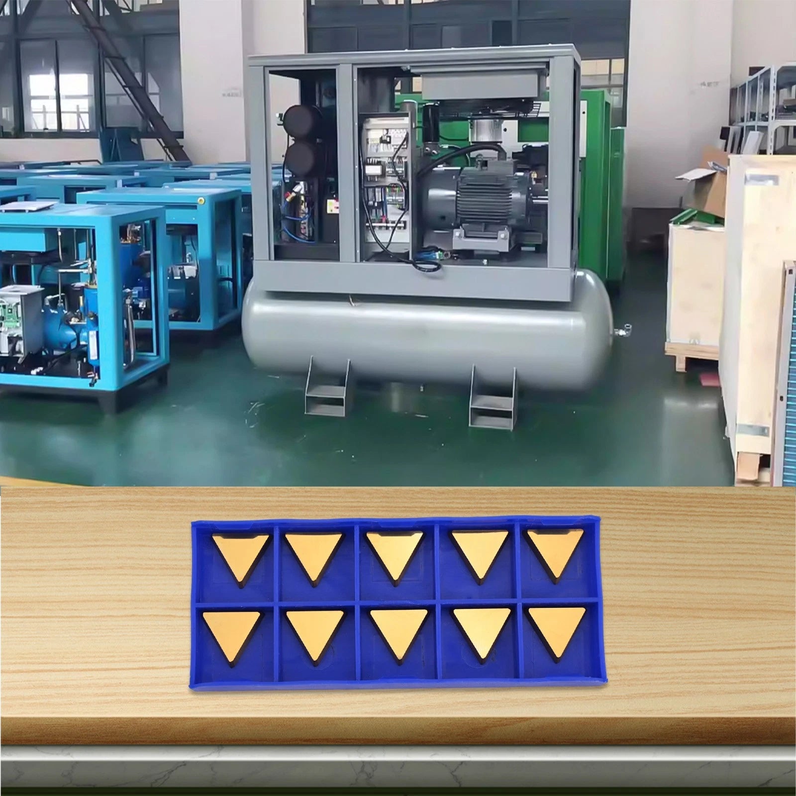 10X TPMR160304 YBC251 CNC Lathe Insert for CNC Machines
