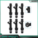 Set of 6 Fuel Injectors for Isuzu Rodeo 3.2L (1998–2004) & VehiCROSS 3.5L (1999–2001)