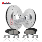 Front Brake Rotors & Ceramic Pads Kit for Honda Accord (2003–2017) 5 Lug 282mm