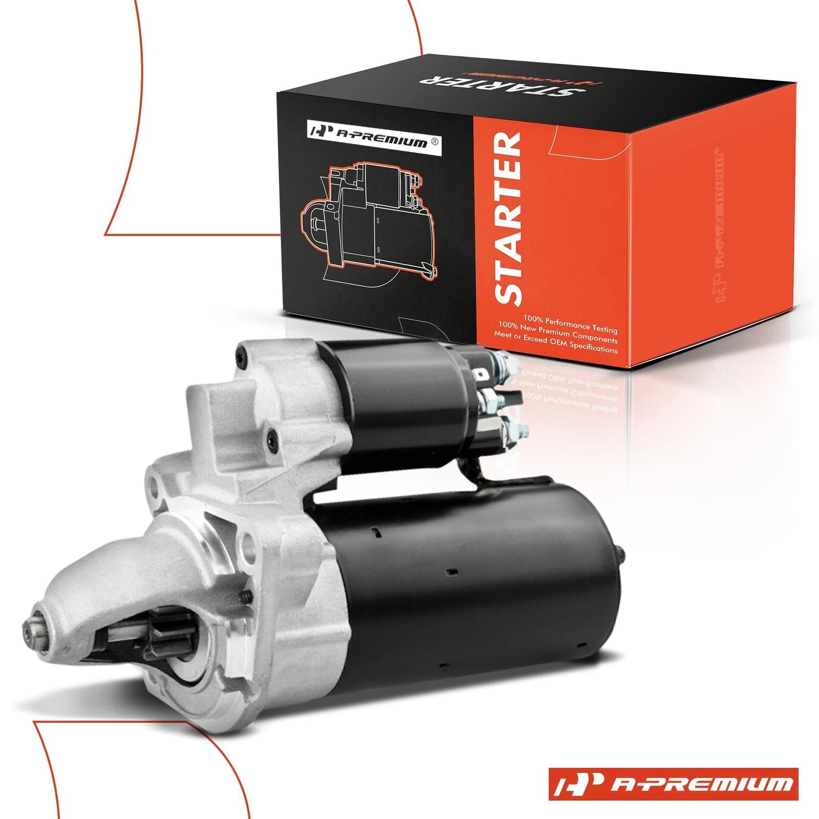 Starter for BMW 318ti, 525i, 528i, M3, Z3 (1995–1999)