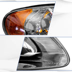 Headlights for Dodge Caravan, Town & Country, Voyager (2001-2007)