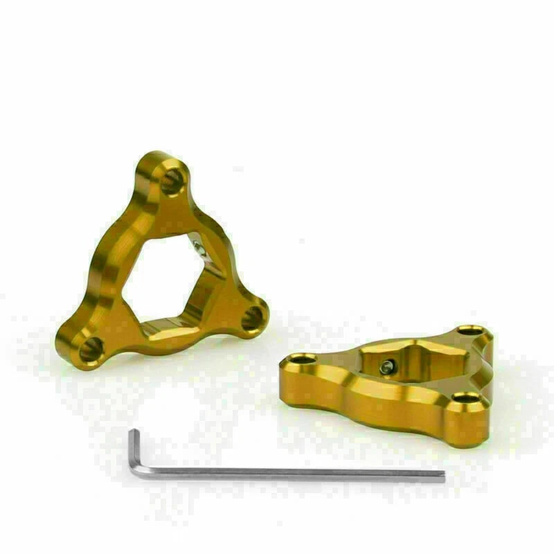 Fork Preload Adjusters for Suzuki GSXR 1100, TL1000, ZX6R, YZF (17mm Gold)