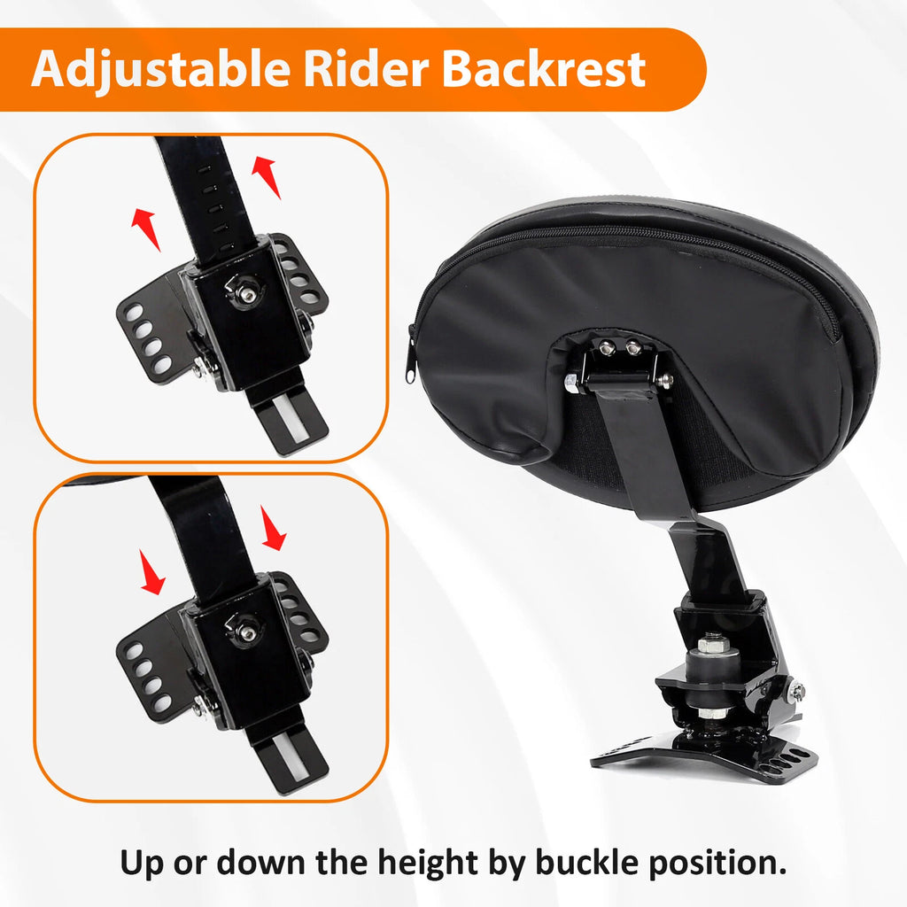 Backrest Pad Mount for Harley Touring Road Glide (1997–2024)