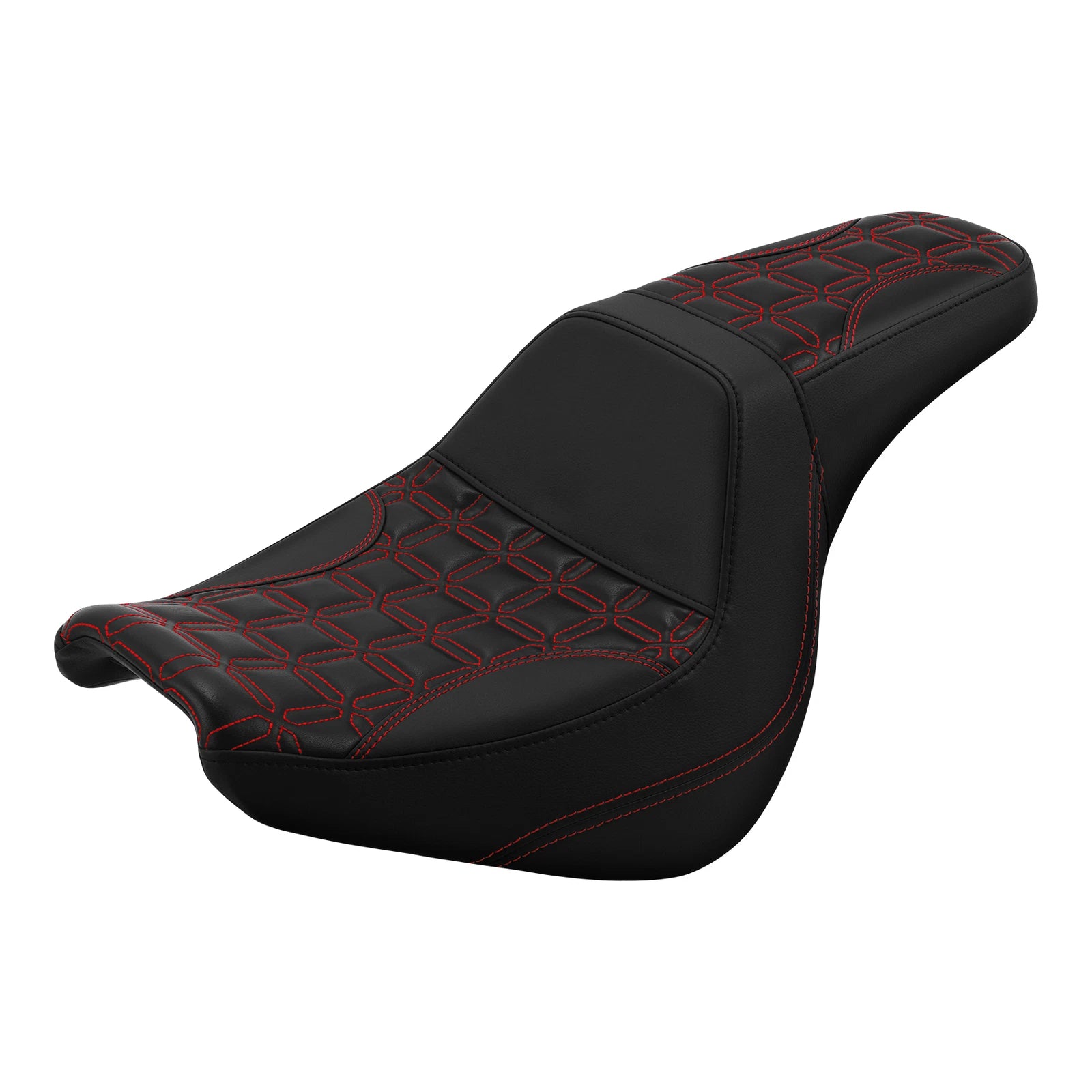 Black Driver & Passenger Seat for Harley Fat Bob FXFB FXFBS (2018–2024)