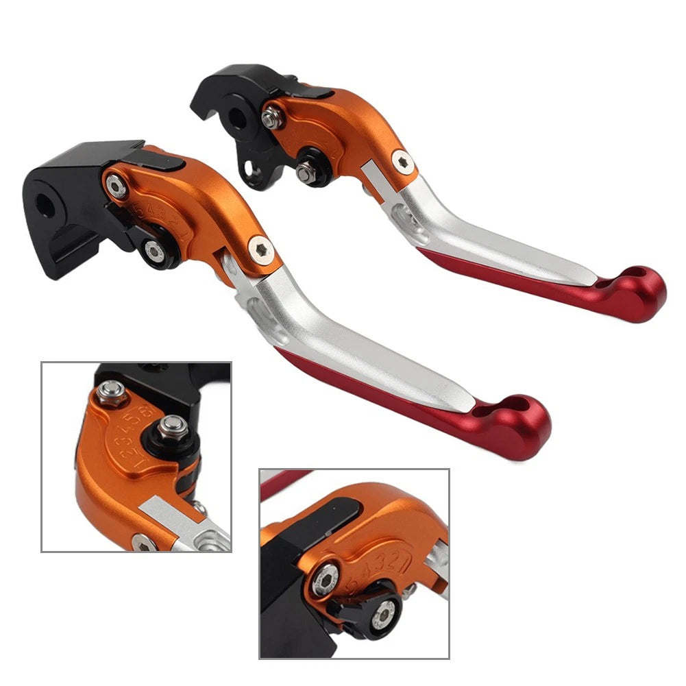 Foldable Extending Brake Clutch Levers for Honda CBR1000RR (2004–2007)