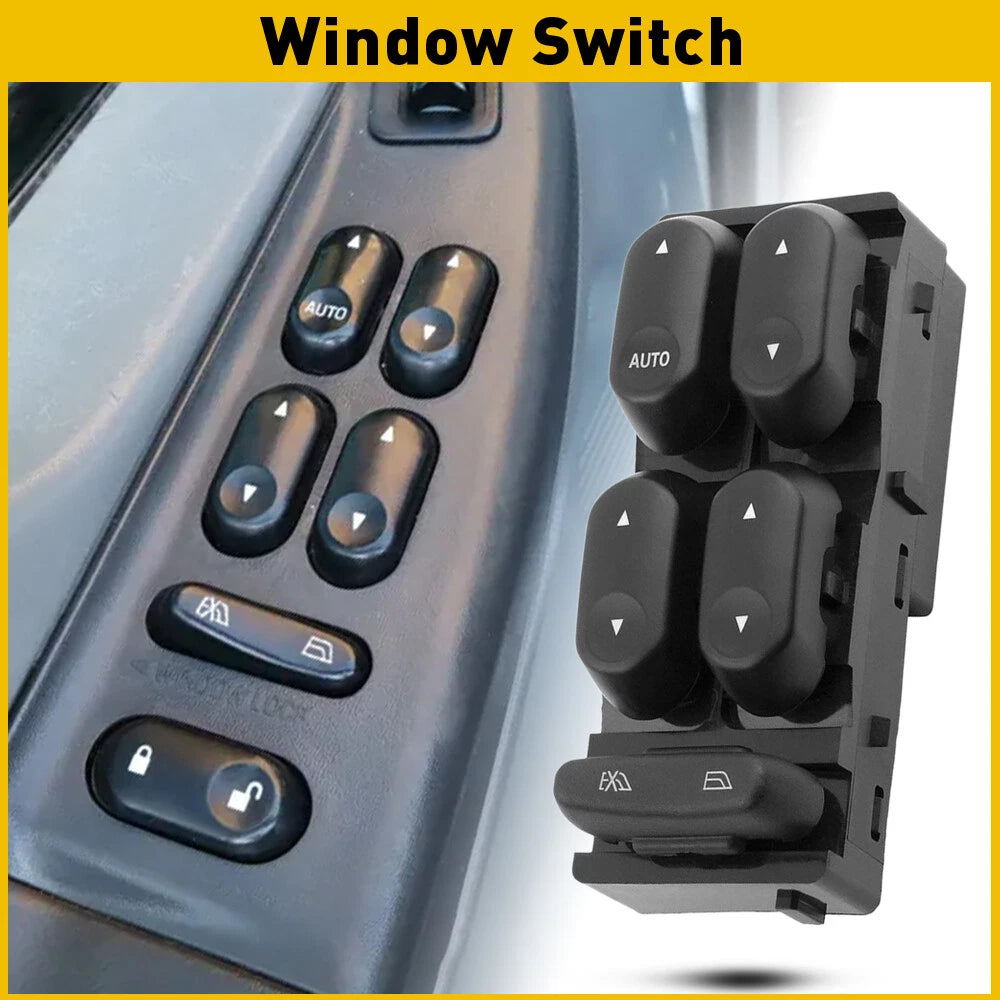 Master Power Window Door Switch for Mercury Ford (11 Pins, Front Left)