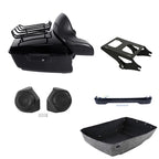 King Trunk Pad Mount Light Speakers for Harley Touring Street Glide (2014–2026)