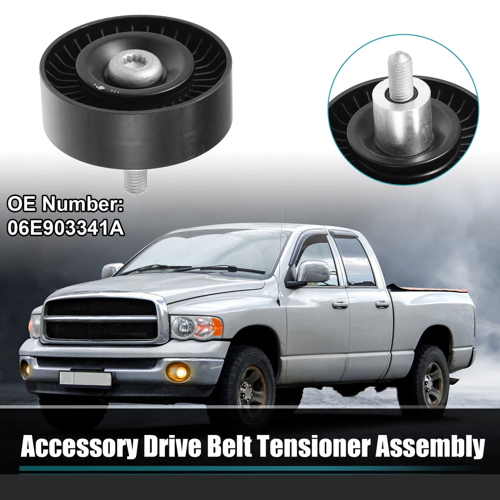 Drive Belt Tensioner Assembly No. 06E903341A for Audi A5 A6 A7 A8 Q5 Q7 S5 (2008–2020)