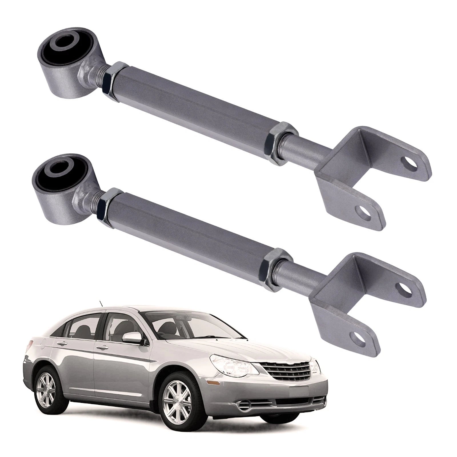 2X Rear Upper Adjustable Camber Control Arms for Chrysler Sebring (2007-2010)