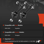 2X Rear Sway Bar Link for Ford Expedition Lincoln Navigator (2002–2005)