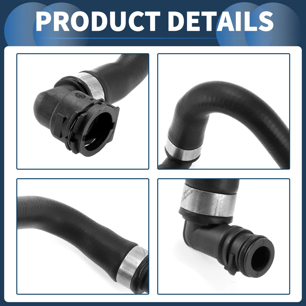 Radiator Hose for BMW 740i 740iL 750iL (1998–2001) No. 11531711385 Rubber