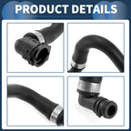 Radiator Hose for BMW 740i 740iL 750iL (1998–2001) No. 11531711385 Rubber