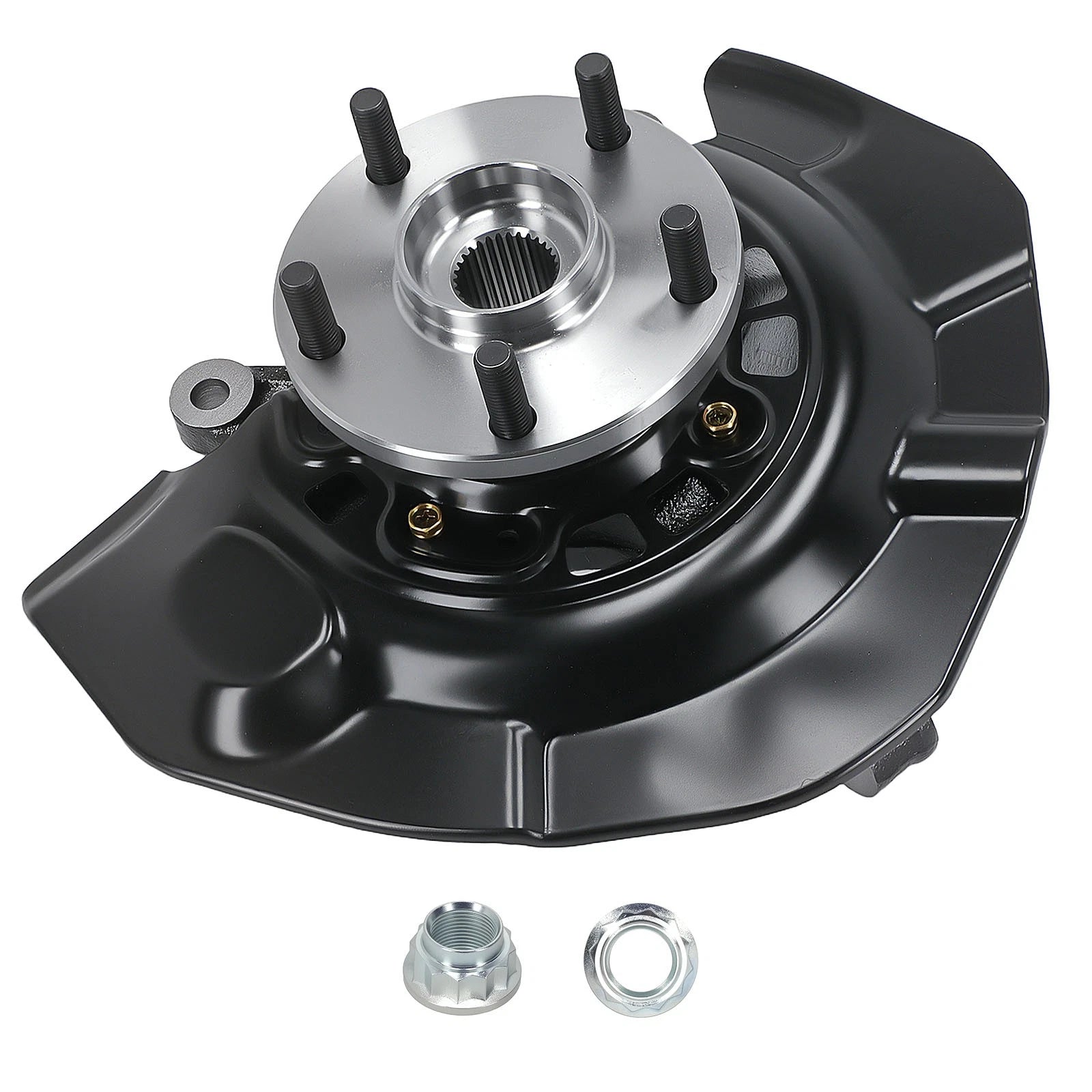 Front Left Wheel Hub Steering Knuckle for Toyota Sienna (2004–2010) AWD 698429