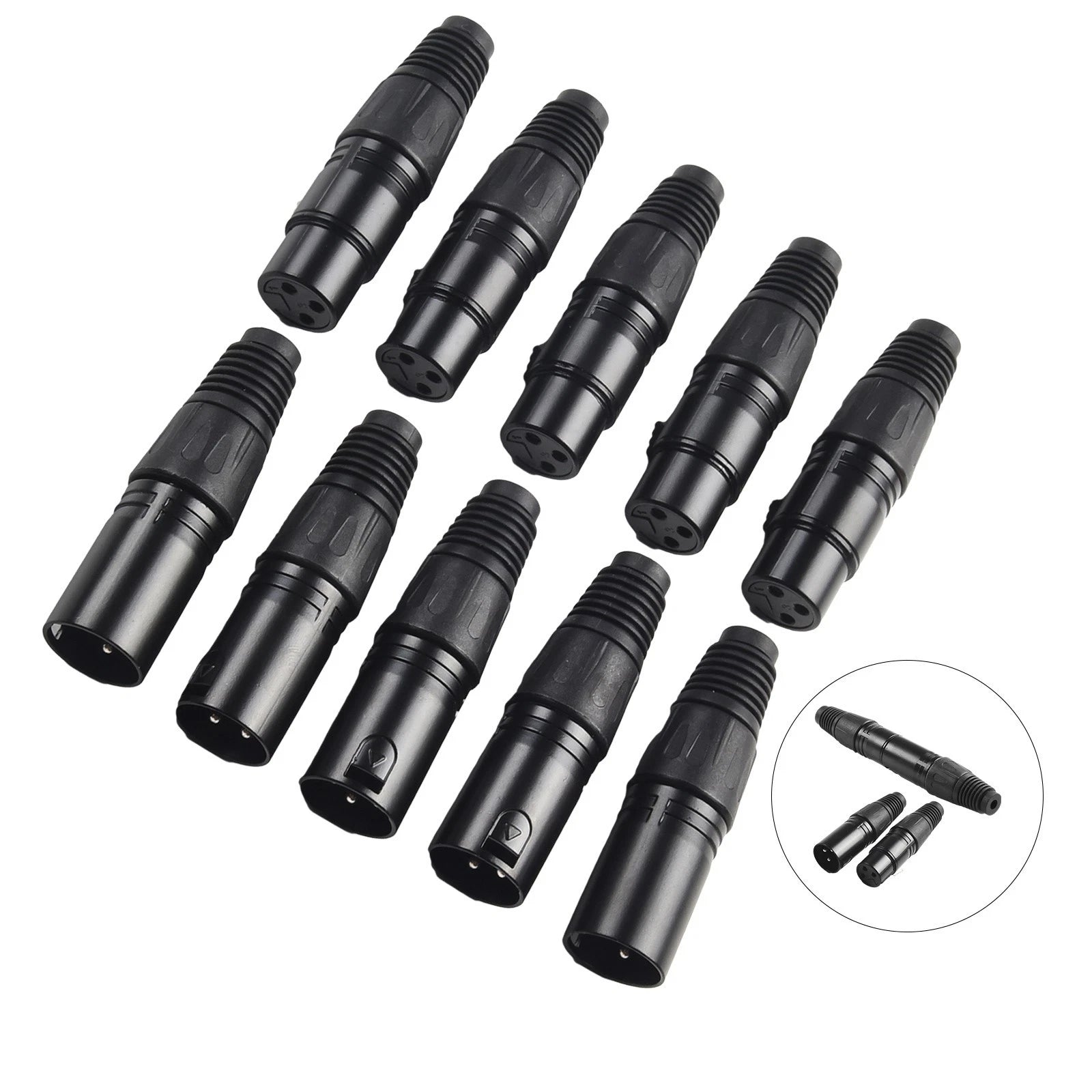Connectors for XLR Audio (Compatible with )