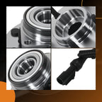 2X Front Wheel Bearing Hub Assembly for Ford F-150 4WD (2000-2003)