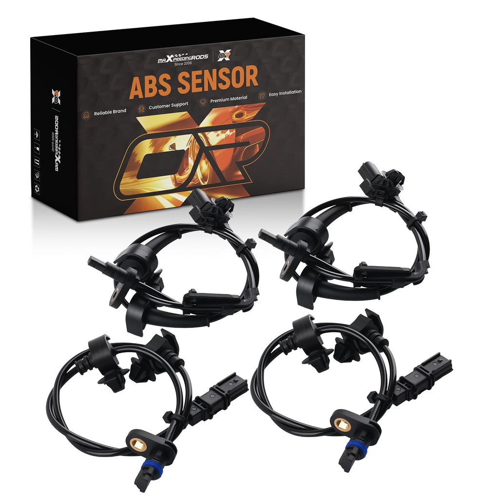 Set of 4 ABS Wheel Speed Sensors for Honda Civic (2012–2015)