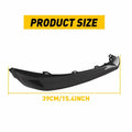 2PC Front Gloss Black Grille Bumper Headlight Lower Trim for Camry SE XSE (2018–2020)
