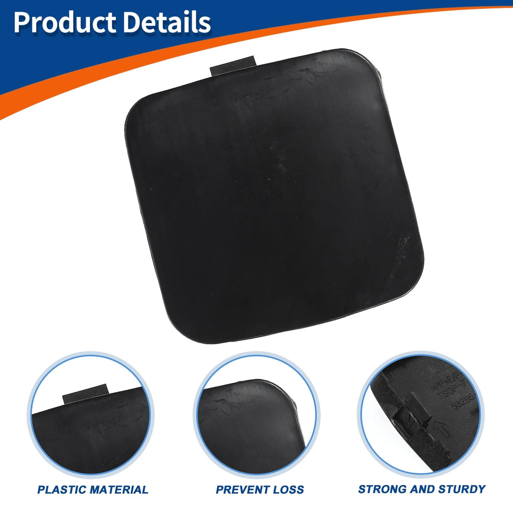 Tow Hook Cover for Toyota RAV4 (2009–2011) No. 532850R906 Unpainted