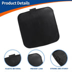 Tow Hook Cover for Toyota RAV4 (2009–2011) No. 532850R906 Unpainted