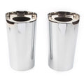 Chrome Fork Slider Covers for Harley Touring Electra Street Tri Glide (2014–2023)