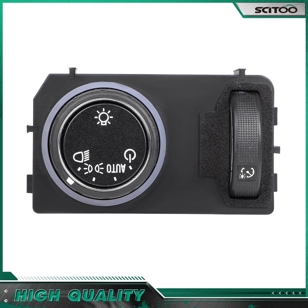Headlamp Switch for Chevrolet Silverado 1500 GMC Sierra 1500 (2007–2013) 23187807 84154111