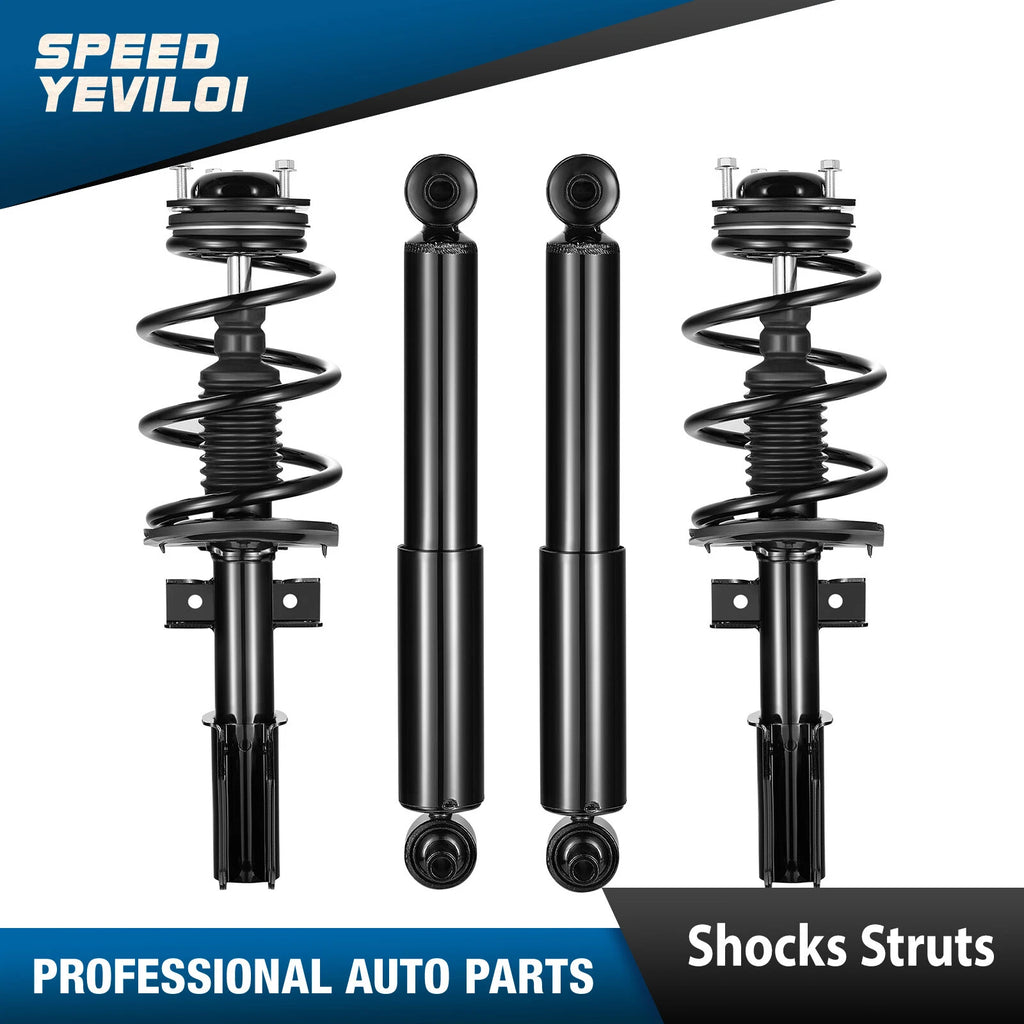 4pc Front & Rear Struts Shocks for Chevy Traverse (2009–2017)