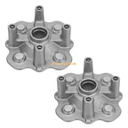 Set of 2 Front Wheel Hubs for Yamaha Grizzly 350 400 450 Big Bear 400 (2007–2012)