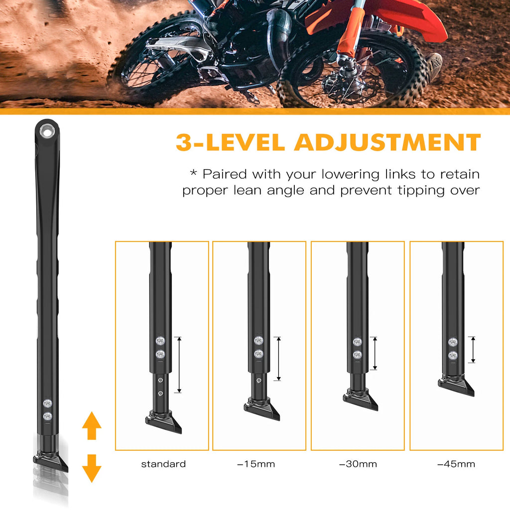 NICECNC Side Stand Kickstand for KTM 125-500 XCW XCF-W EXC F (2008–2023) Aluminum