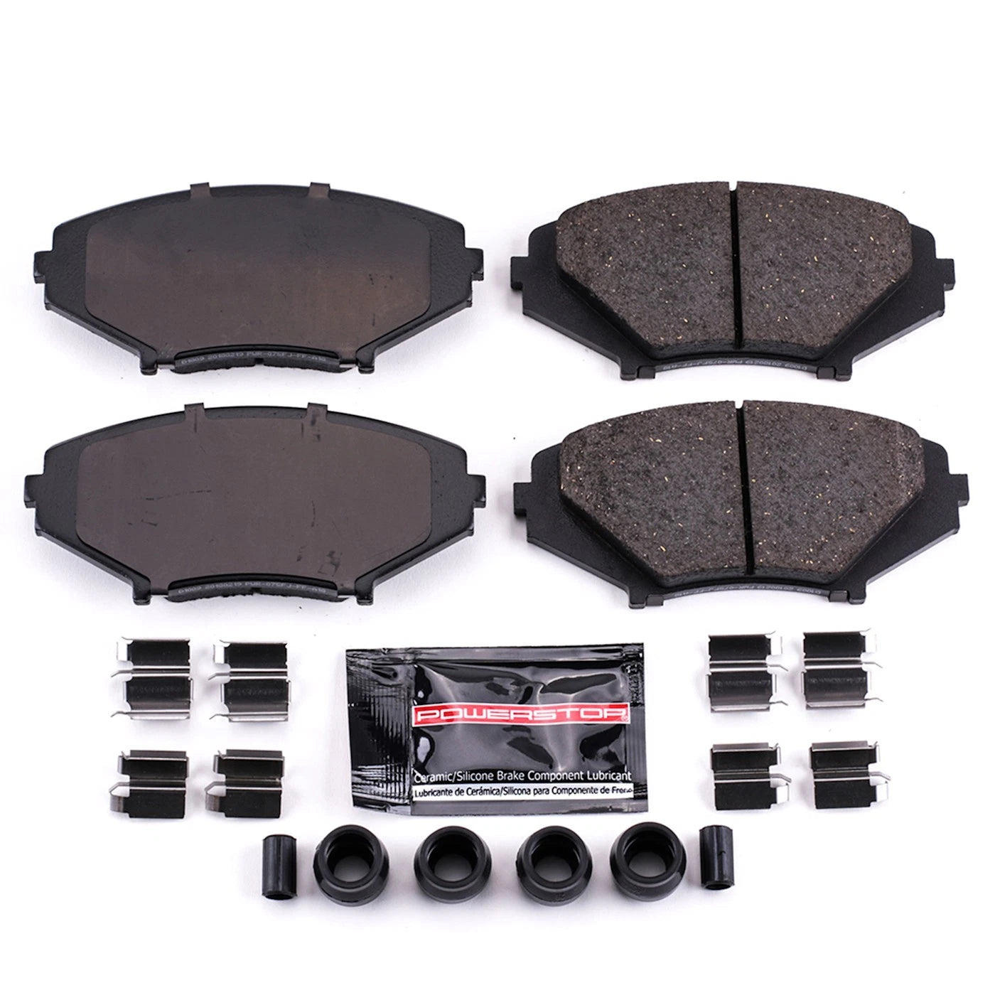 Set of 4 Powerstop Z23 Brake Pads for Mazda RX-8 (2004–2011)