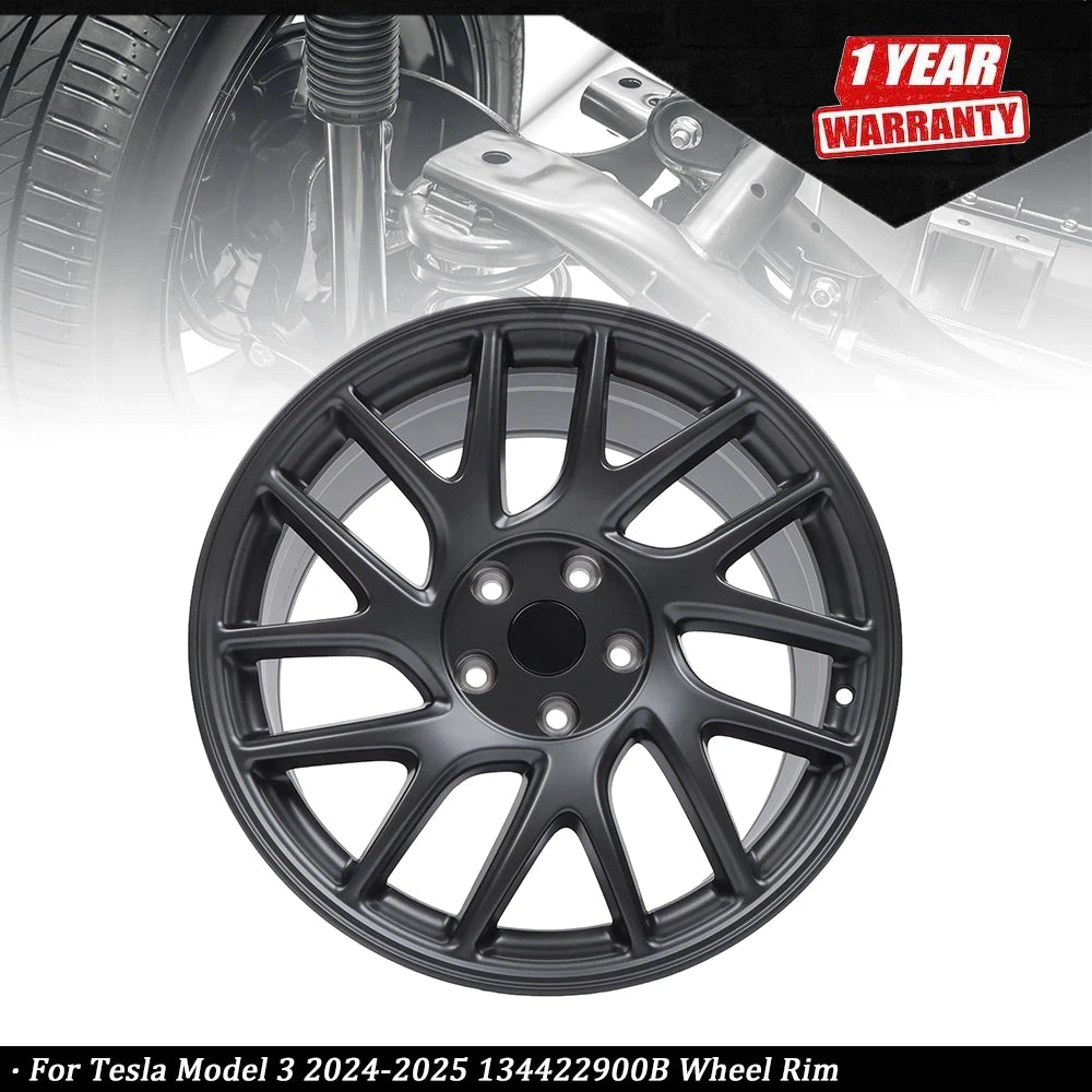 18'' x 8.5'' Wheel Rim for Tesla Model 3 (2024â2025) Charcoal Gray