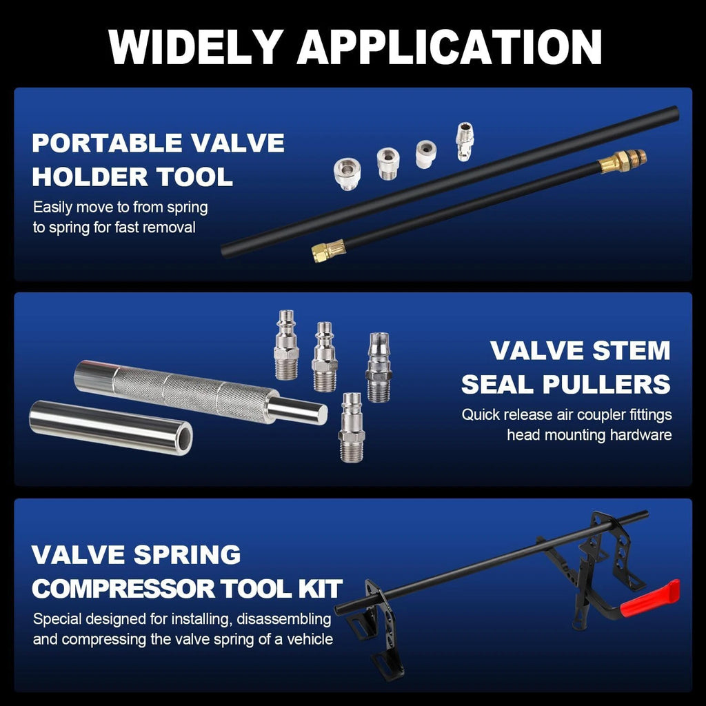 Overhead Valve Spring Remover Installer Tool Kit for Car Engine