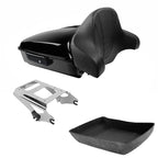 Chopped Trunk Backrest Mount for Harley Touring Street Glide FLHX (2009–2013)