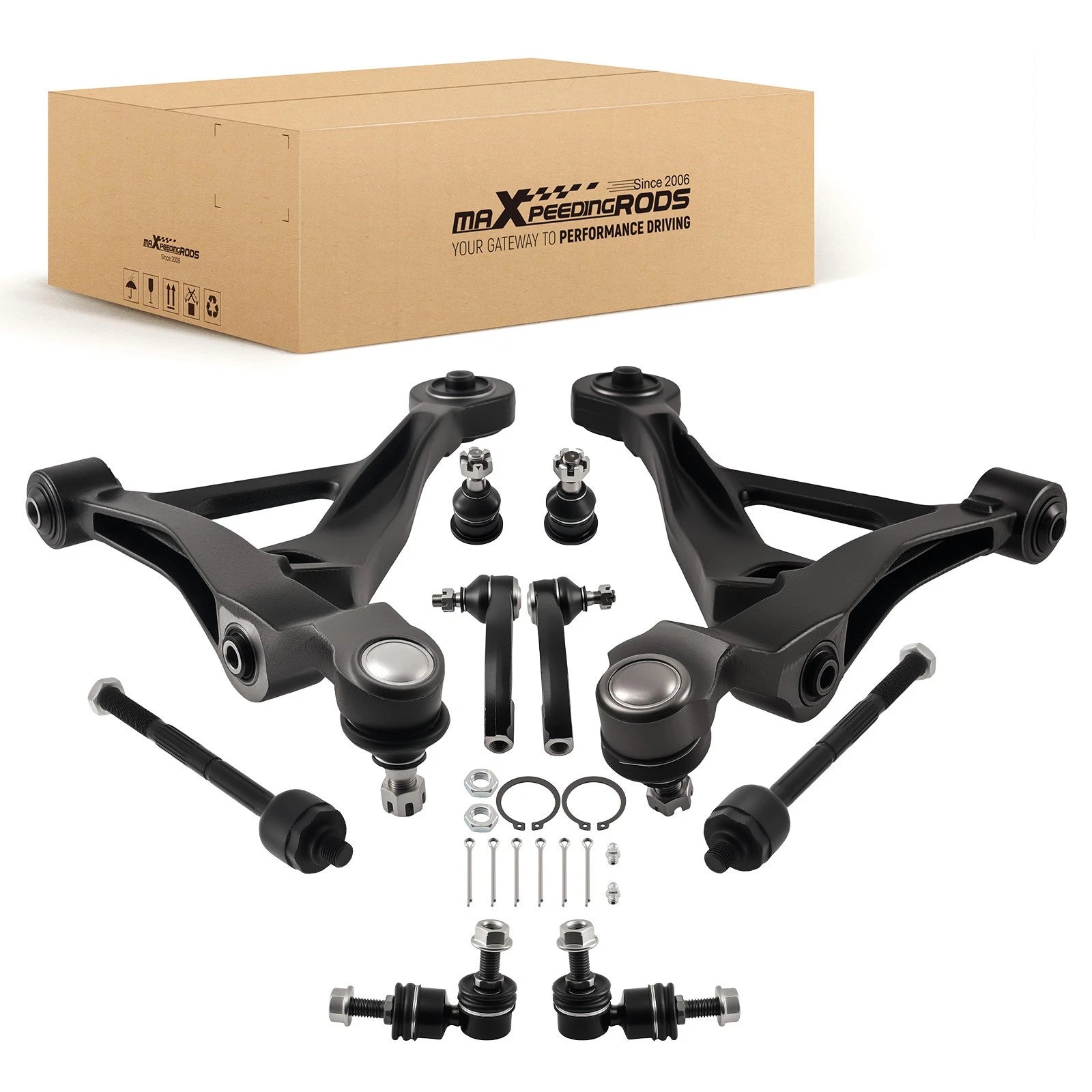 10x Front Lower Control Arm Ball Joint Kit for Chrysler Sebring Stratus (2001–2006)
