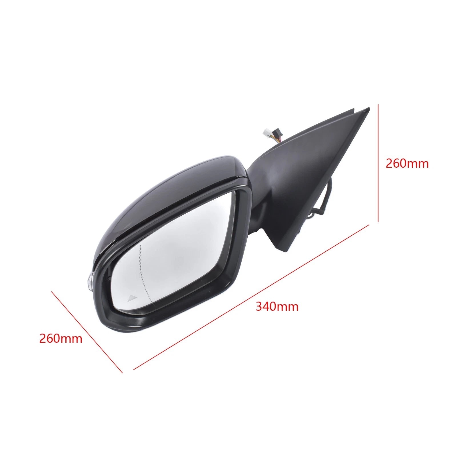 Left Power Mirror with Blind Spot for Mercedes GLE63 GLS63 AMG (2021–2023)