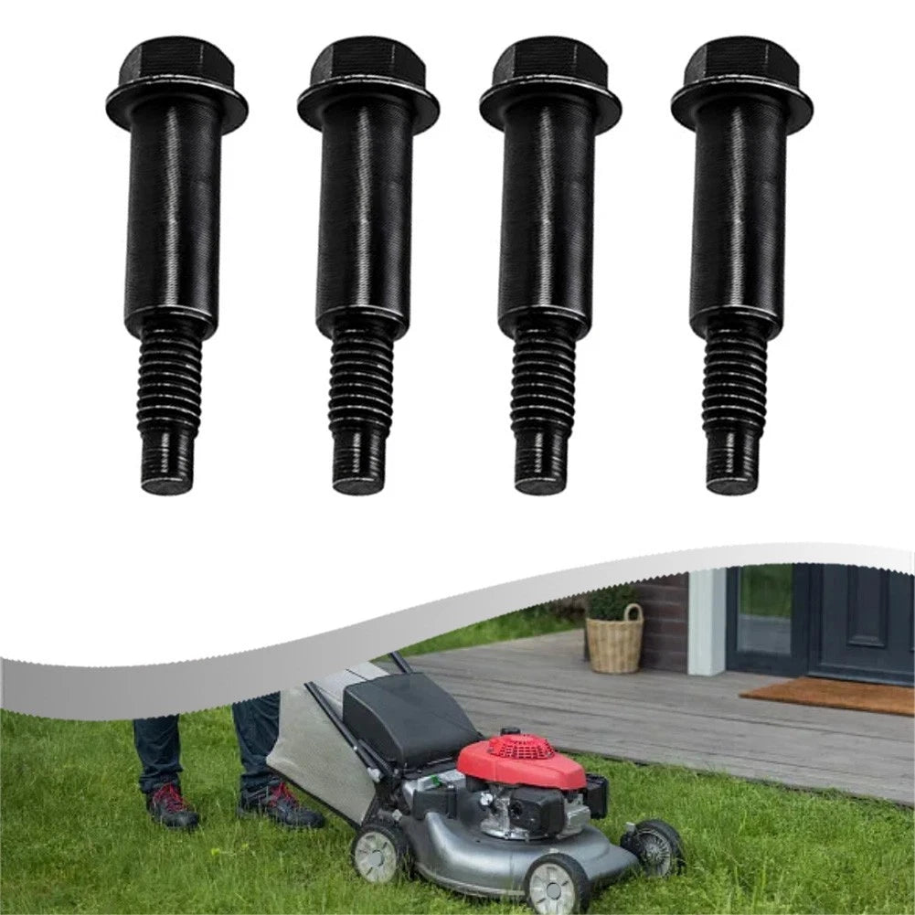 Set of 4 Black Mower Cover Screws for Troy-Bilt 450E Series, TB110 (590586)