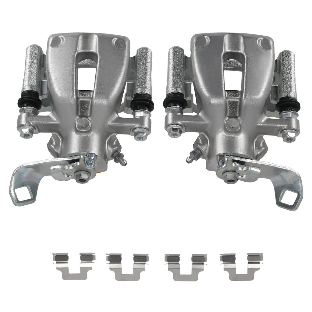 Set of 2 Rear Brake Calipers for Mini Cooper (2009–2014) w/Hardware