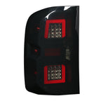 LED Black Smoked Tail Lights for Chevy Silverado 1500 2500HD 3500HD (2007-2014)