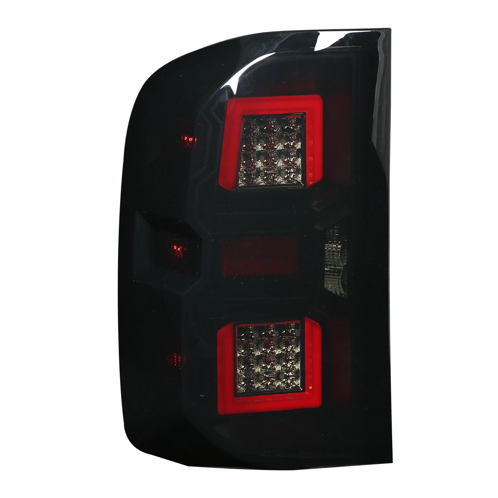 LED Black Smoked Tail Lights for Chevy Silverado 1500 2500HD 3500HD (2007-2014)